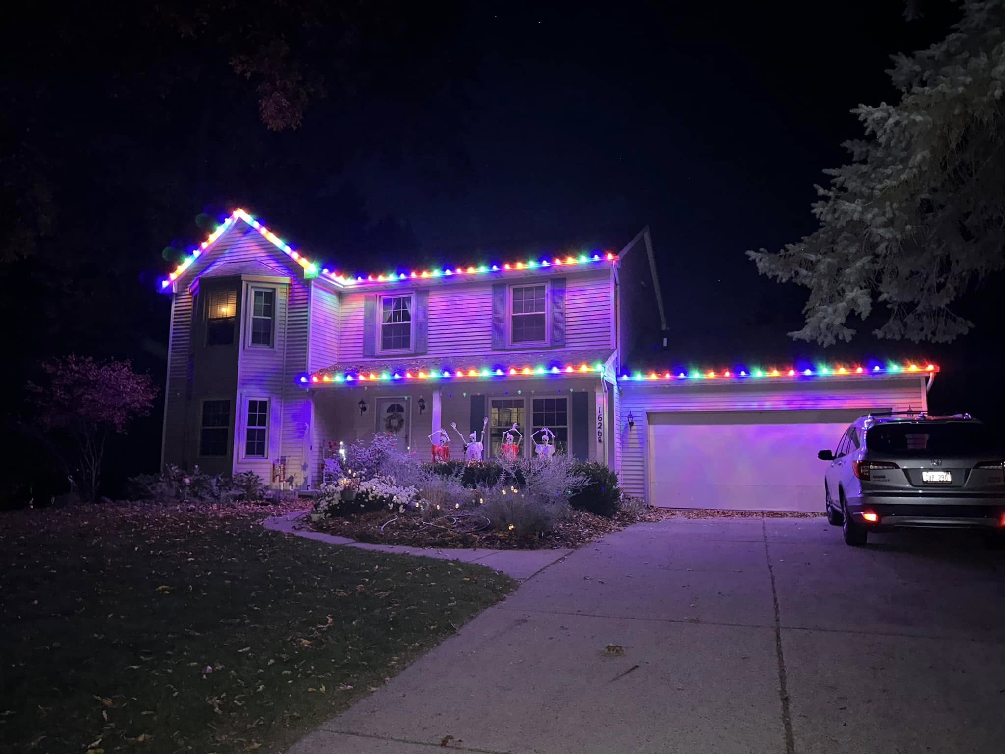 Outdoor lighting project in Lansing MI