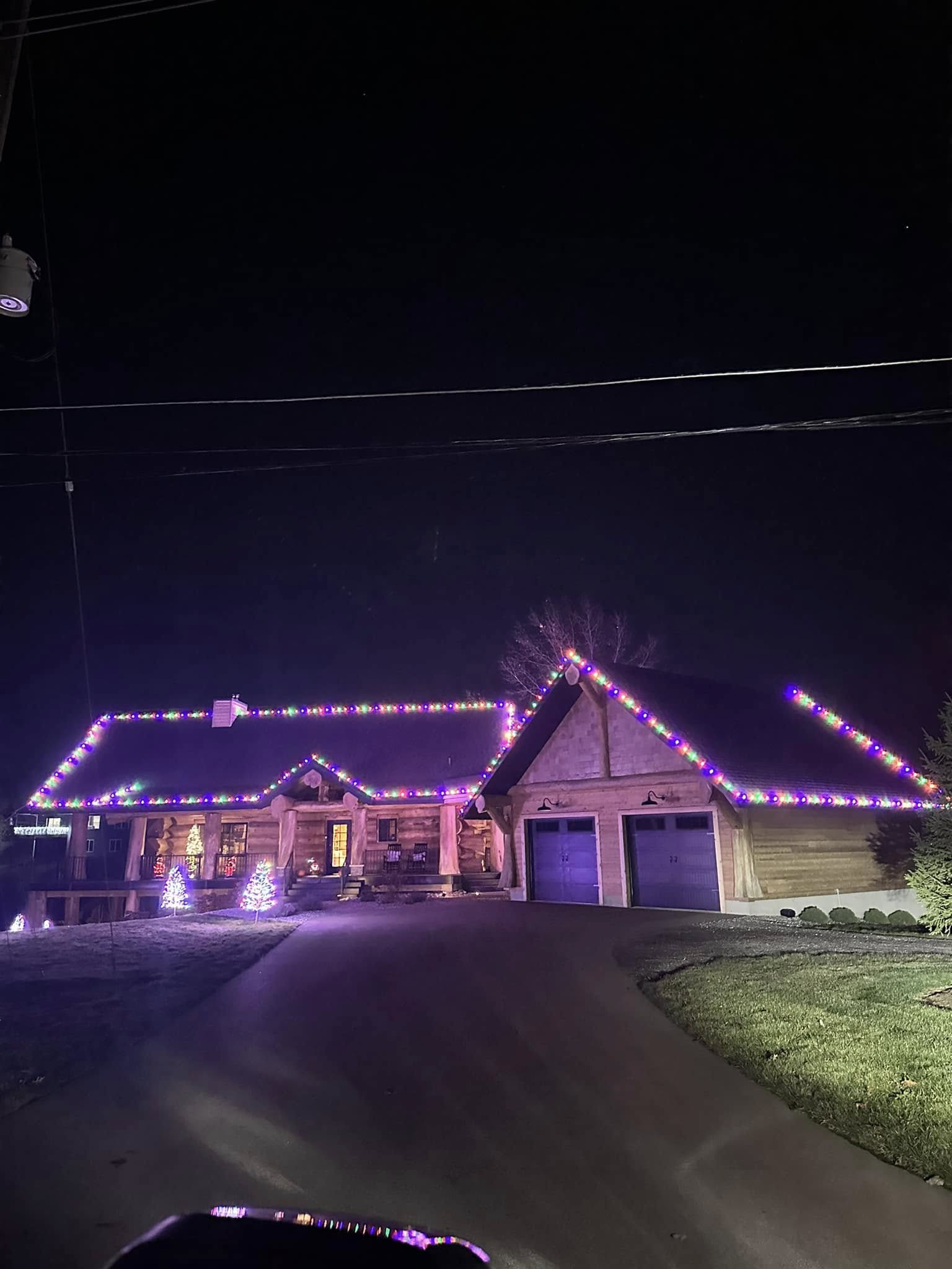 Outdoor lighting project in Lansing MI