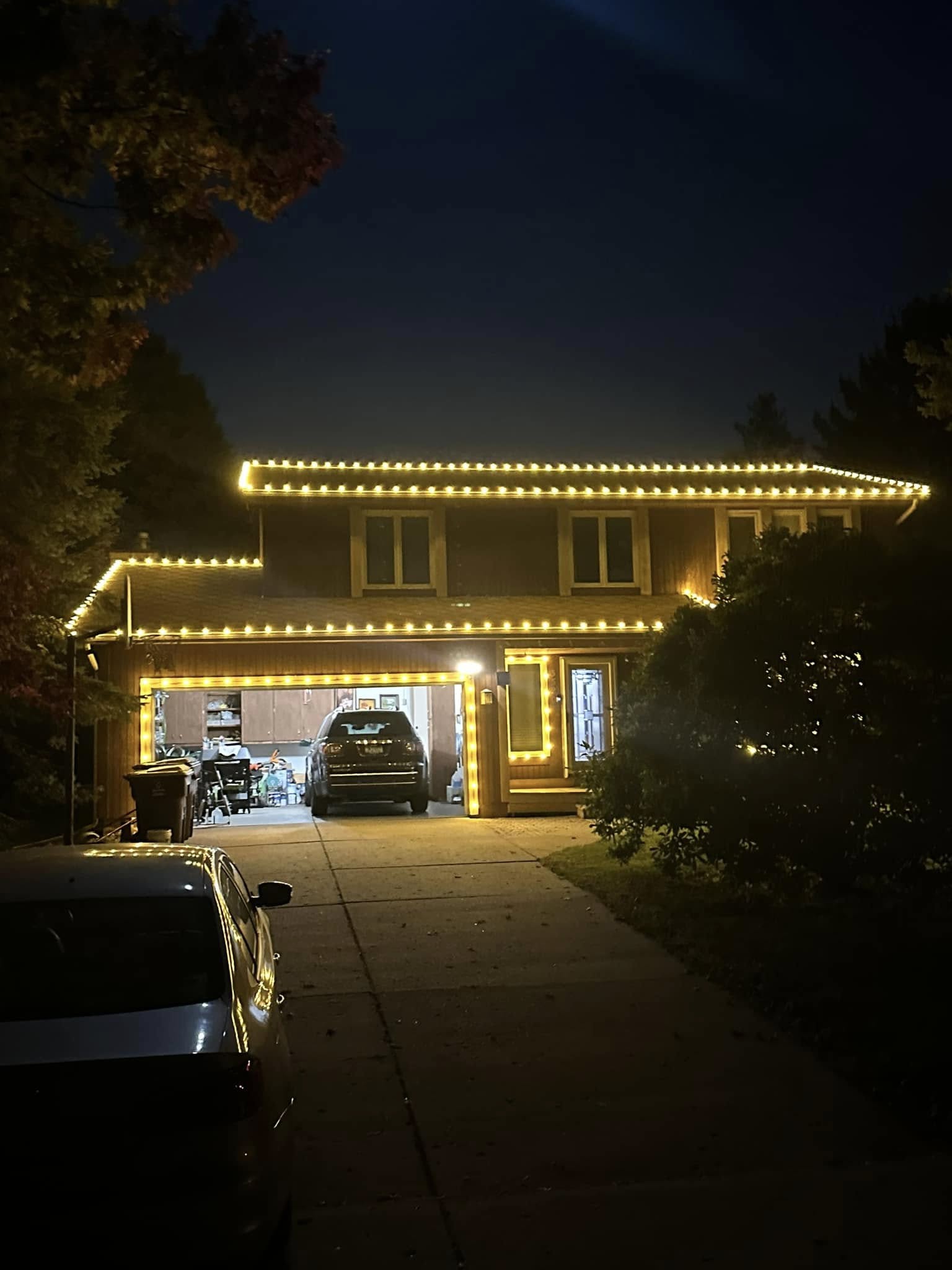 Outdoor lighting project in Lansing MI