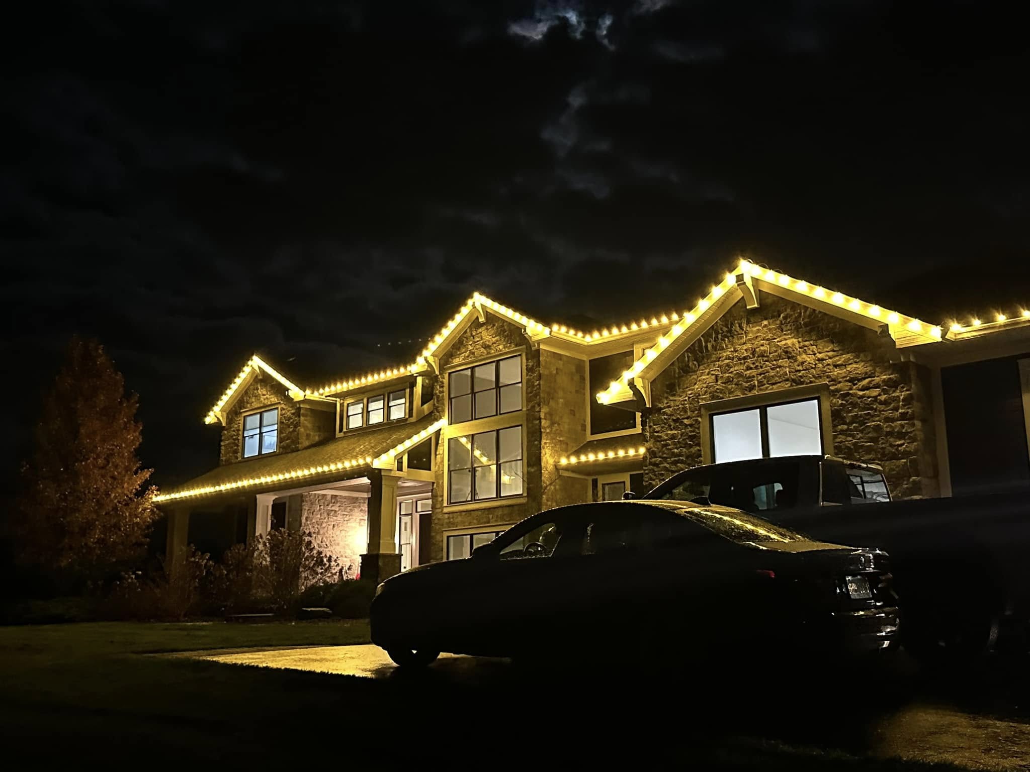 Outdoor lighting project in Lansing MI