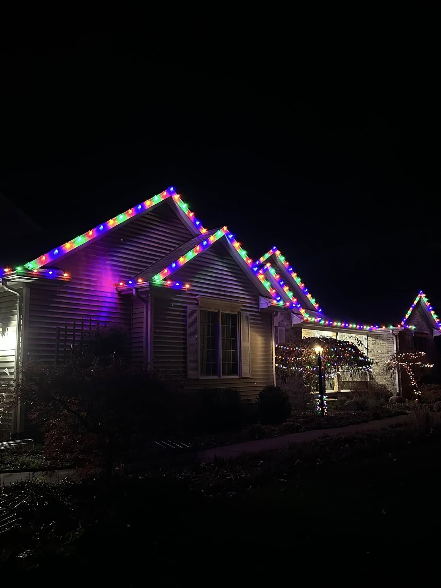 Outdoor lighting project in Lansing MI