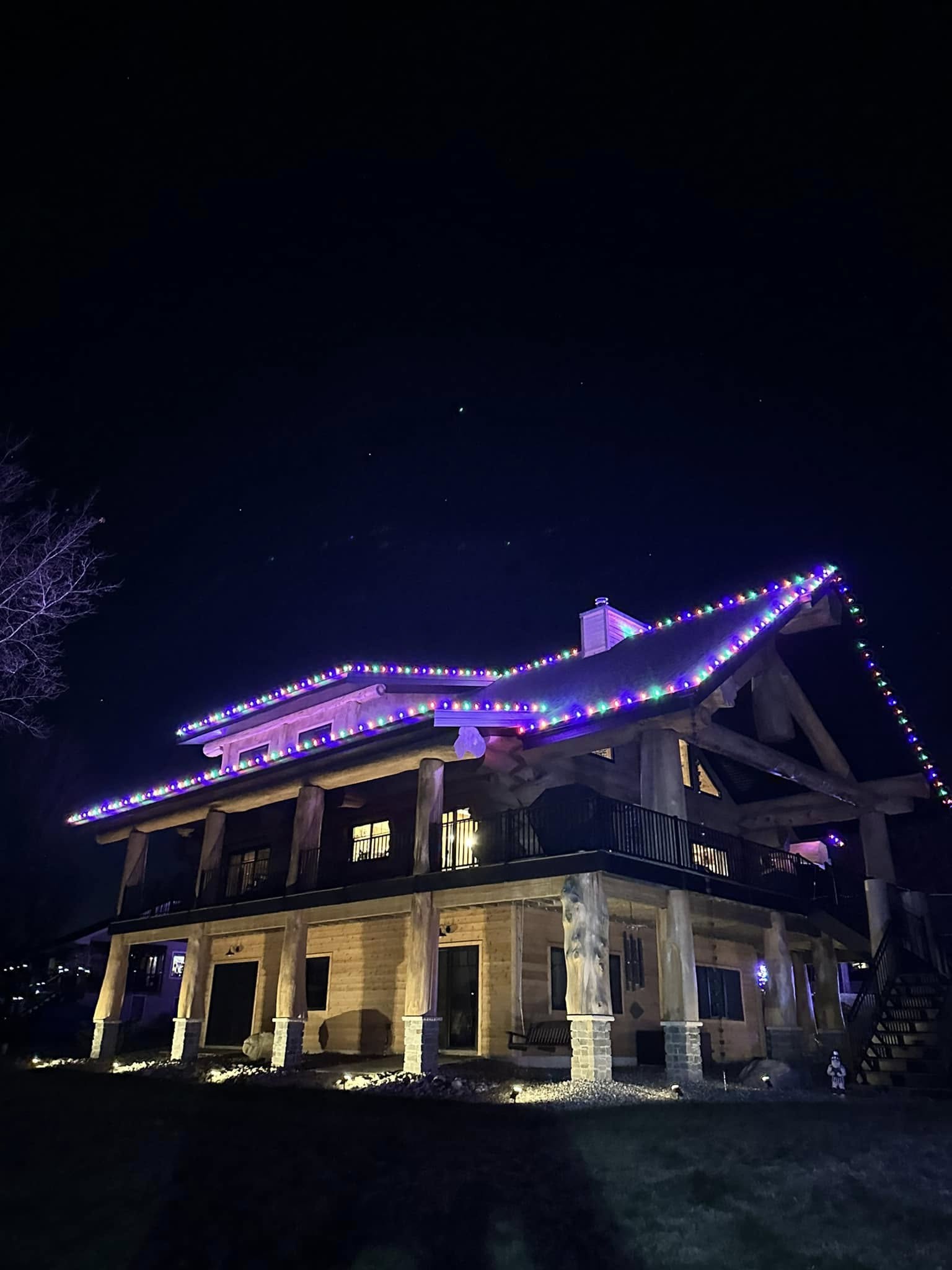 Outdoor lighting project in Lansing MI