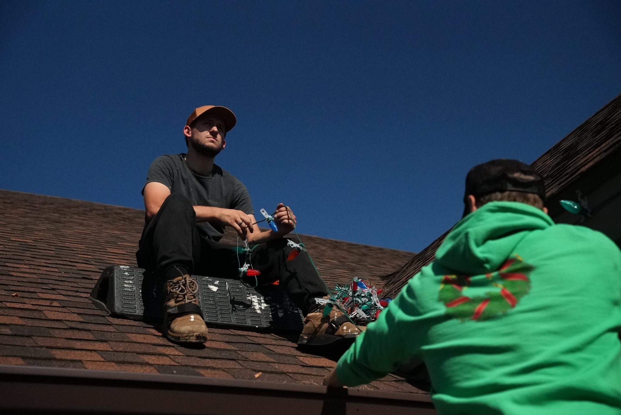 Outdoor lighting project in Lansing MI