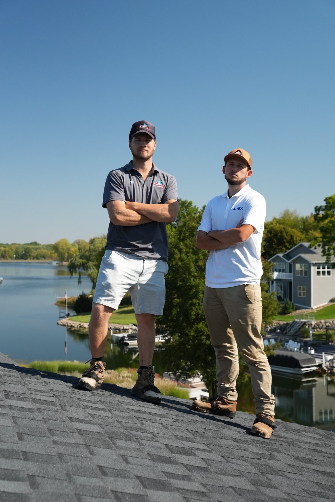 Outdoor lighting project in Lansing MI