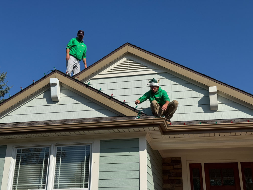 Outdoor lighting project in Lansing MI