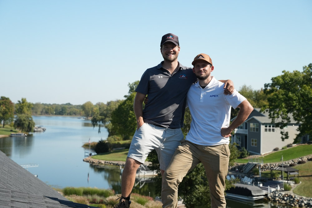 Outdoor lighting project in Lansing MI