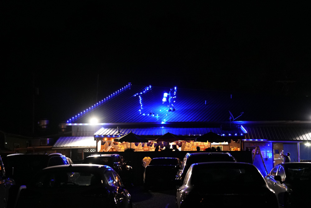 Outdoor lighting project in Lansing MI