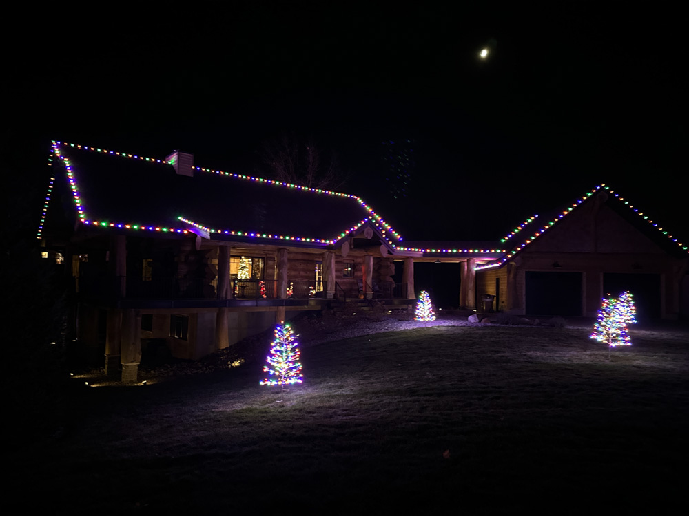 Outdoor lighting project in Lansing MI