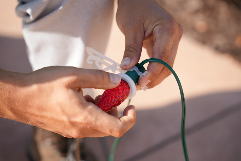 Outdoor lighting project in Lansing MI
