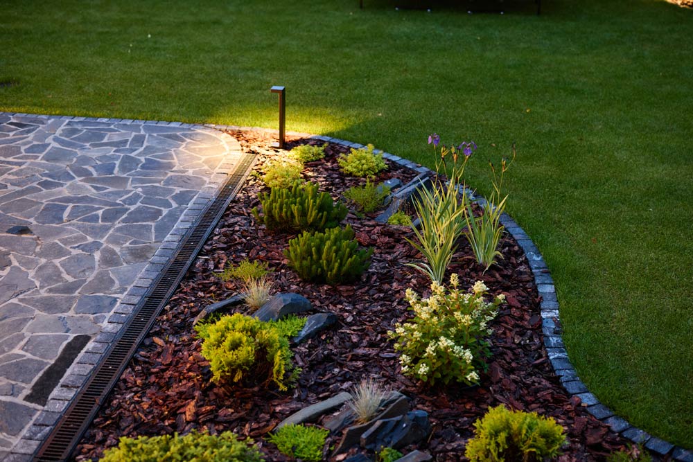 Landscape lighting for DeWitt properties